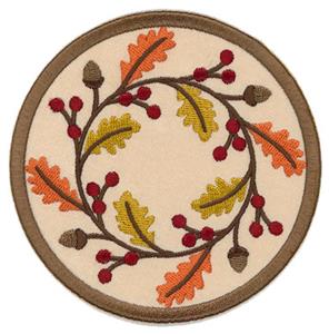 Oak Leaves Coaster