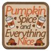 Pumpkin Spice Coaster