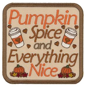 Pumpkin Spice Coaster