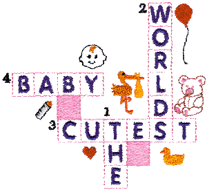 The World's Cutest Baby Crossword