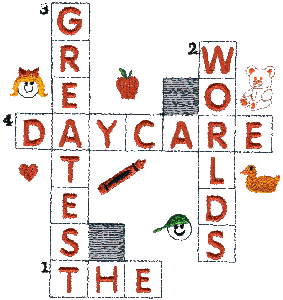 The World's Greatest Daycare Crossword