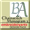 Chainstitch Monogram Set 2