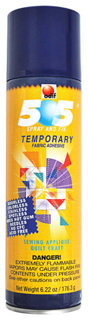 505 Spray & Fix Temporary Fabric Adhesive / 6.22 oz, Medium can