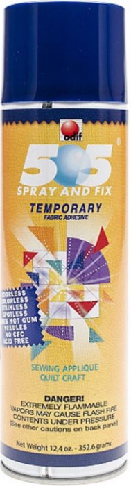 505 Spray & Fix Temporary Fabric Adhesive / 12.4 oz, Large can