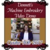 Image of Machine Embroidery Demo October 30th 