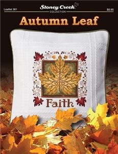 Autumn Leaf Cross Stitch Pattern