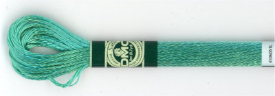 DMC Satin Floss / S959 Medium Seagreen