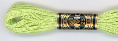 DMC 6 Strand Cotton Embroidery Floss / 15 Apple Green