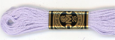 DMC 6 Strand Cotton Embroidery Floss / 26 Pale Lavender