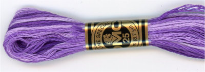 DMC 4140 Variegated Embroidery Floss Driftwood - 077540101337