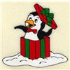 Penguin in Christmas Gift Box