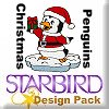 Image of Christmas Penguins Design Pack