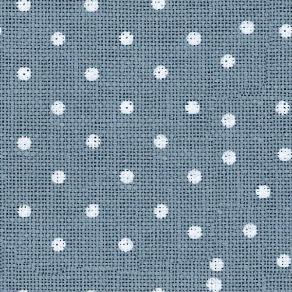 32ct Blue with White Points Belfast Linen