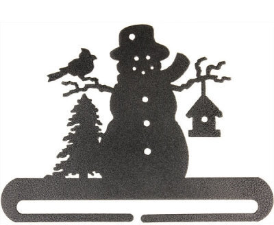 Frosty Snowman Holder (Copper Vein) 6"