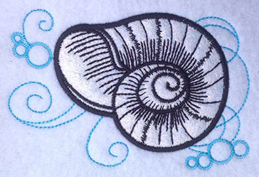 Shell Applique 3 Large
