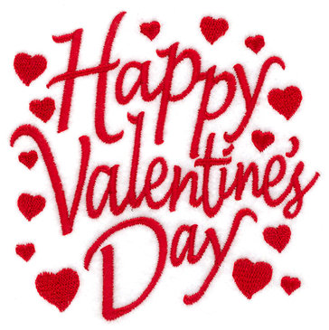 Happy Valentine's Day Hearts