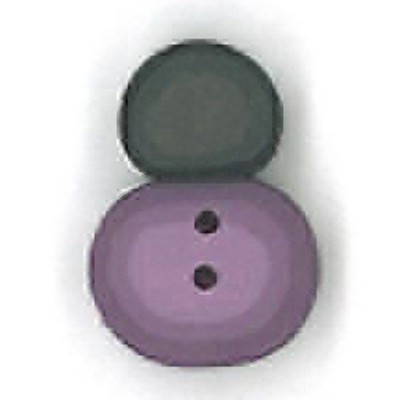 Small Purple Spider Button