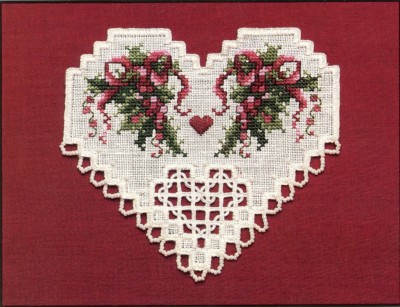 Christmas in my Heart Hardanger Ornament Patterns / 1994