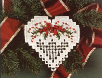 Christmas in my Heart Hardanger Ornament Patterns / 1995