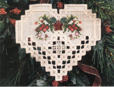 Christmas in my Heart Hardanger Ornament Patterns / 1998
