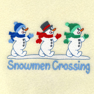 Snowmen Crossing
