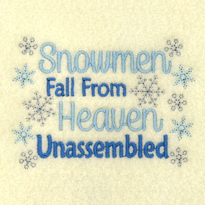 Snowmen Fall From Heaven