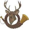 Deer in Horn