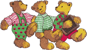 Three School Bears