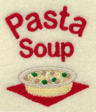 Pasta Soup Label