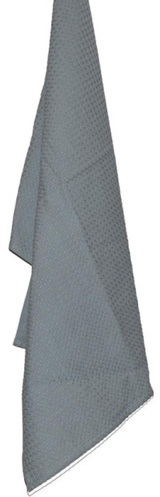 Dunroven House Waffle Weave Tea Towels / Gray