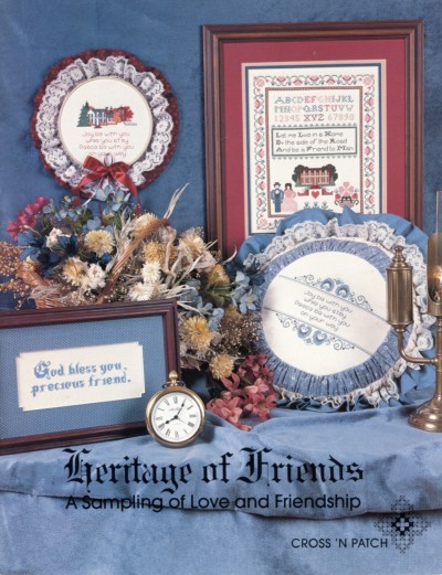 Heritage of Friends Counted Cross Stitch Pattern / Leaflet