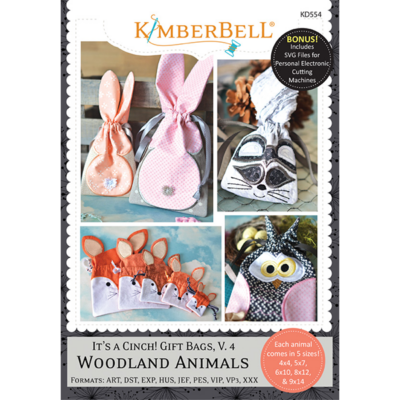 It's a Cinch! Gift Bags, Vol.4: Woodland Animals (CD)