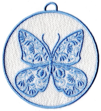 FSL Butterfly Ornament 6