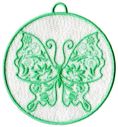 FSL Butterfly Ornament 7