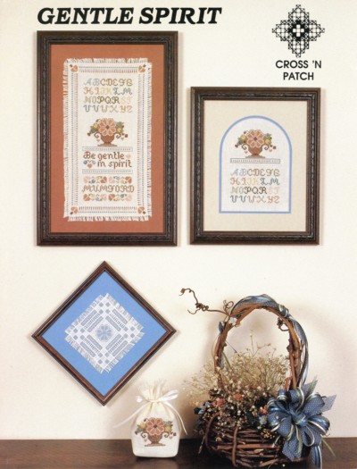 Gentle Spirit Counted Cross Stitch Leaflet Embroidery Patterns by Cross ...