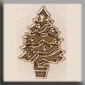 Mill Hill Glass Treasures / Christmas Tree Gold 12106
