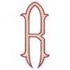 Baroque 3 XL Letter R, Middle