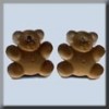 Mill Hill Glass Treasures / Very Petite Teddy Bears 12298