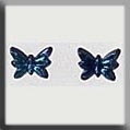 Mill Hill Glass Treasures / Petite Butterfly Jet ABs 12125