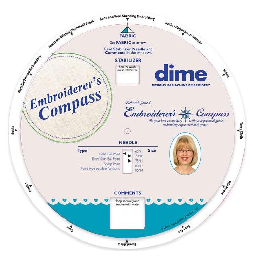 DIME Embroiderer's Compass
