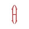Emblem 1 Letter H, Center