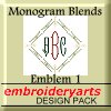 Monogram Blend - Emblem 1