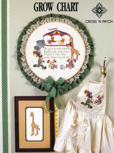 Grow Chart Counted Cross Stitch Leaflet