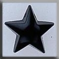 Mill Hill Glass Treasures / Large Domed Star Black Onyx 12129