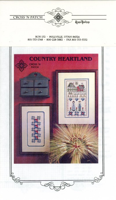 Country Heartland Counted Cross Stitch / Foldout Chart