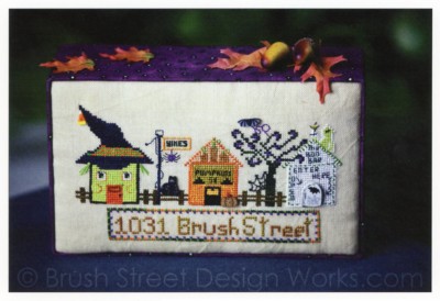 1031 Brush Street Cross Stitch Pattern
