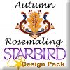 Autumn Rosemaling Design Pack