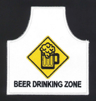 Beer Drinking Zone Apron
