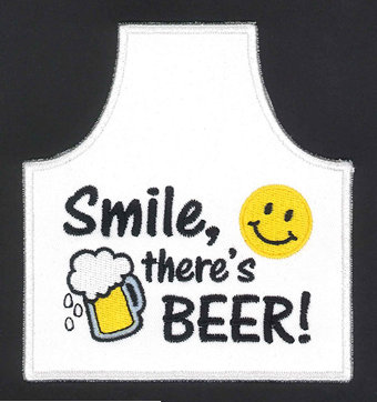 Smile, there's Beer! Apron
