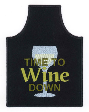 Time to Wine Down Apron